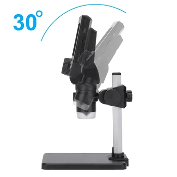 1-1000x Skaitmeninis Mikroskopas 8 Mln. vaizdo Taškų HD FHD Ekranas 4.3 colio LCD Ekranas didinamasis stiklas Daugiakalbių Endoskopą Su Stovu