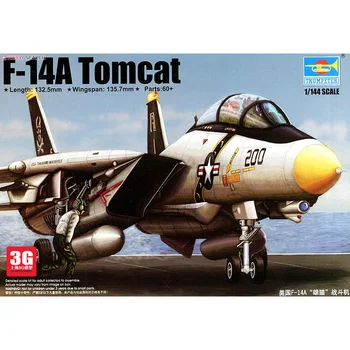 1/144 F-14A Tomcat Kovotojas Modelio Orlaivio Modelis 03910