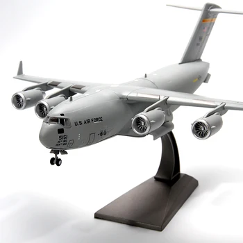 1/200 Masto Kanados oro pajėgų C-17 Globemaster III Taktinių Karinių Transporto Lėktuvų Diecast Metal Plokštumoje Modelis Vaikams Žaislas