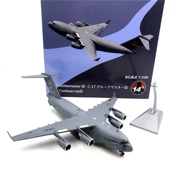 1/200 Masto Kanados oro pajėgų C-17 Globemaster III Taktinių Karinių Transporto Lėktuvų Diecast Metal Plokštumoje Modelis Vaikams Žaislas