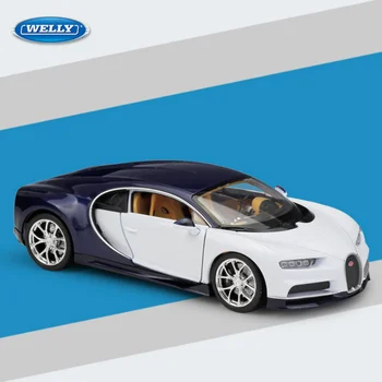 1:24 Masto Welly Bugatti Chiron Diecast Lydinio Automobilio Modelį Žaislas Vaikams, Žaislai, Dovanos Rinkimo Nemokamas Pristatymas