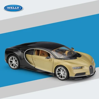 1:24 Masto Welly Bugatti Chiron Diecast Lydinio Automobilio Modelį Žaislas Vaikams, Žaislai, Dovanos Rinkimo Nemokamas Pristatymas