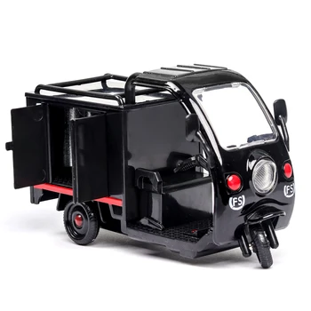 1:32 Aukštos Modeliavimas SF Express Transporto Triratis vaikiškas Žaislas Lydinio Automobilio Modelį Su Garso Ir Šviesos Duris Gali Atidaryti Vaikai