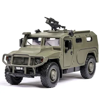 1:32 Modeliavimas Lydinio Žaislas Automobilio Modelį karo Sprogimų, Šarvuotos Transporto priemonės Su Acousto-regos Durų Atidarymo Vaikams, Žaislai