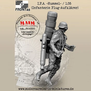 1/35 I. F. A. Hummel (Infanterie Flug-Aufklarer) -Schwabenland Armijos, Derva Modelis kareivis GK, Nesurinkti ir unpainted rinkinys