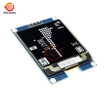 1.5 colių 128x128 OLED Ekranas Skydas LCD Ekrano Modulis SSD1327 Vairuotojo Chip I2C IIC Sąsaja 3.3 V-5V Už Arduino STM32