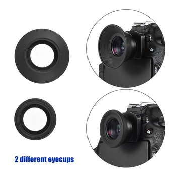 1.51 X Fiksuotas Fokusavimas 6 vaizdo Ieškiklis Mount Bazės Okuliaro Eyecup didinamasis stiklas Canon Nikon Sony 