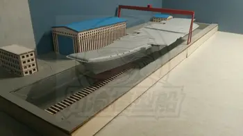 1/700 Masto laivų Statyklos laivų Statyklos Diorama 