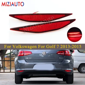 1 Pora Led Galinio Bamperio Atšvaito Šviesą Volkswagen, Golf 7 2013-M. Liekamosios Stop žibintas posūkio signalo Lemputė Automobilių Reikmenys