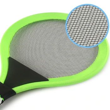 1 Vnt Bėgo Spalvų Šviesos Badmintono Raketės Tiktų Lauko Sporto Kovoti Šviesos Raketę Žaislas