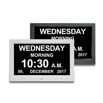 10.1 Colių 1280x800 Reklamos Grotuvas, Skaitmeninis Laikrodis, Kalendorius su Dienos Priminimas