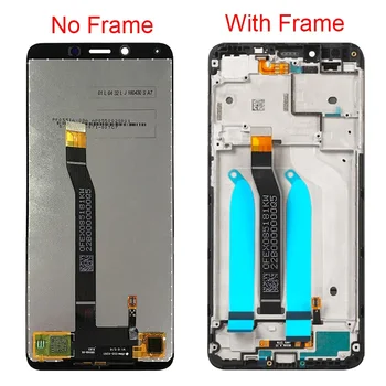 10 Touch LCD Xiaomi Redmi 6A LCD Su Rėmu Jutiklinis Ekranas Asamblėjos 5.45 Colių Originalus Redmi 6 Ekranas