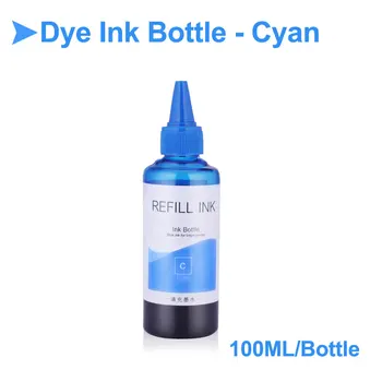 100 ML/Butelis Papildymo Dye Ink Epson 