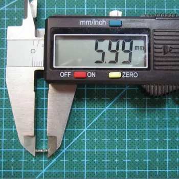 1000pcs Neodimio N35 Dia 6mm X 1mm Stiprūs Magnetai Maža Disko NdFeB Retųjų Žemių Amatų Modeliai Šaldytuvas Klijuoti Nemokamas Pristatymas