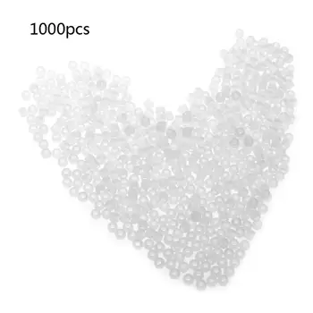 1000Pcs UV Rutuliukų Spalvos Pokytis UV Reaktyvus Plastiko Ponis Karoliukai Šviečia Tamsoje Karoliukai