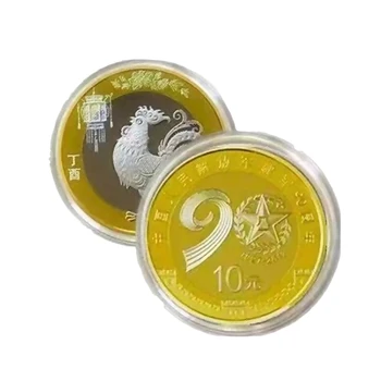100VNT 27mm skaidraus Plastiko Apvalios Monetos Kapsulės Bako Langelis Monetos, Medaliai, Antspaudas Surinkimo Prekes