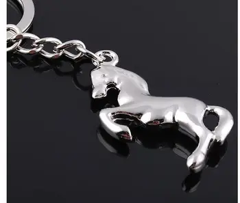 100vnt/daug fedex greitai unisex metalo keychain animacinių filmų gyvūnų arklių raktų žiedas atsitiktinis 3D Pakabukas keychain