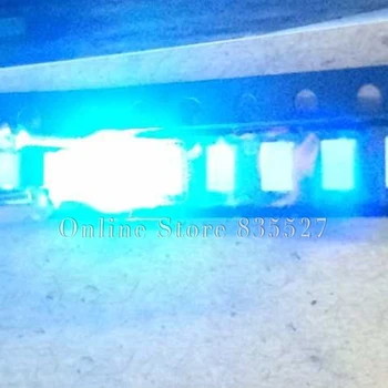 100vnt/daug LED 3020 ice blue light blue super ryškūs SMD šviesos lempos vamzdelis karoliukai led - šviesos diodų lemputė