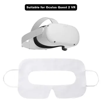 100vnt VR Priedai Veido Vienkartiniai Veidą Padengti Kaukė Namų Apsaugos VR Stiklai Padengti Prakaitas Sugeriančios Akis Oculus Quest 2