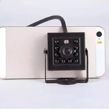 1080P 2MP/4MP POE integruotas Mikrofonas Neprivaloma mini Vaizdo saugumo kameros 940mm 8 IR Led Naktinio Matymo Onvif patalpų kamera