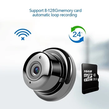 1080P WiFi CCTV-IP Camera Belaidžio Namų Saugumo Kameros Laikymo P2P Stebėti