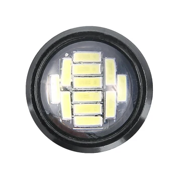 10vnt 12V 15W Eagle Eye LED Šviesos 12SMD Automobilių Dienos metu naudojamos Šviesos (Motociklo Varžtą, Lempos, Atsarginės Signalo Lemputė