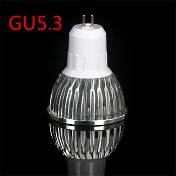 10vnt apšvietimo GU10 E27 G5.3 LED Prožektoriai, šviesos srautą galima reguliuoti Lempa 3W 4W 5W 110V, 220V Raudona žalia mėlyna Lampada LED Lemputės šviesos Vietoje, Žvakės