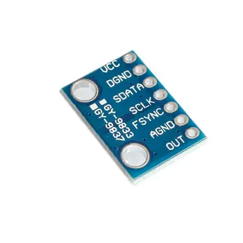 10VNT/DAUG AD9833 Programuojamas Mikroprocesorius Serial Interface Modulis Sine Kvadratinių Bangų DDS Signalo Generatoriaus Modulis