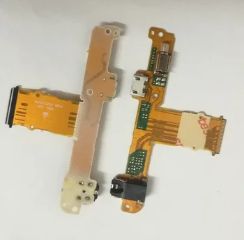 10vnt/Daug. Ausinių Auto Jack Micro Doko Jungtis Įkrovimo USB Prievado Flex Kabelis Huawei Mediapad 10 Saitą S10-231