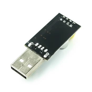10vnt/daug CH340 USB ESP8266 ESP-01 Wifi Modulis Adapterį, Kompiuterio, Telefono Belaidžio Ryšio Mikrovaldiklis už Arduino