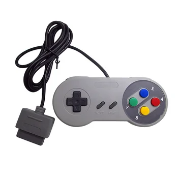 10VNT/daug Gamepad 16 Bitų duomenų Valdytojas Super Nintendo SNES Sistemos Konsolės Valdymo Mygtukai
