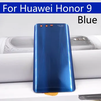 10vnt\daug Huawei Honor 9 Galinio Stiklo Baterijos Dangtelis Galinių Durų Būsto Atveju Honor9 Galinio Stiklo danga Skydelio Pakeitimo