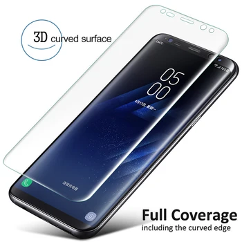 10VNT/Daug Screen Protector For Samsung Galaxy S10 S8 S9 Plus S10e S7 Minkšta plėvelė Samsung Note 8 9 10 Plius S10 Priekinių/galinių Filmas