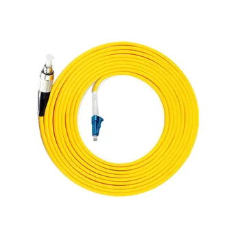 10vnt/maišas 3.0 mm 3 Metrų SM Simplex FC/UPC LC/UPC MK-LC Fiber Optic Patch Cord patch kabelis