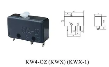 10vnt Micro Limit Switch 3A 125V AC KW4-OZ KWX KWX-1