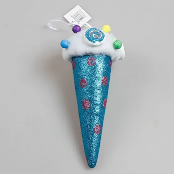 10vnt putų kalėdų papuošalai kawaii ice cream house modelį naujųjų metų dekoro linksmų kalėdų medžio apdaila putos burbulas pakabukas
