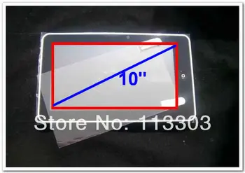 10vnt Universalus Planšetinio kompiuterio LCD Screen Protector 9 colio Apsauginė Plėvelė Dydis 199x113mm NE Full-Screen Tablet PC GPS