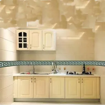11.6*420cm Geometrinis Modelis Juosmens Linijos, Sienų Dekoras Šiuolaikinės Lipnios PVC Nuimamas Sienų Lipdukai Vaikams Kambariai Kambarį