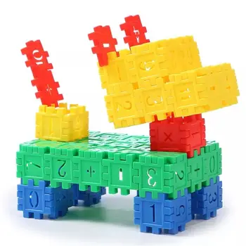 110/550/VNT Vaikų Švietimo creative Statyba Blokai Žaislas Geometrinės Formos Pažinimo Žvalgybos Skaitmeninių Blokai