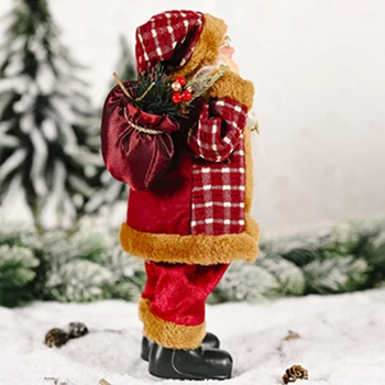 12in Mielas Kalėdų Eglučių Papuošalai Virėja Santa Statulėlės Lėlės Priedai Santa Claus Figūrėlės Namų Dekoro Linksmų Chrimas Dovana