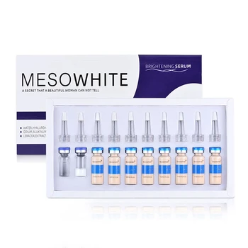 12pcs/box 8ml stayve ampulä-mezo starter kit sumaišykite atspalvių balinimo fondas acne gydymo Dermawhite gydymas