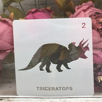 12Pcs/Daug 5inch Dinozaurų 12 Rūšių 