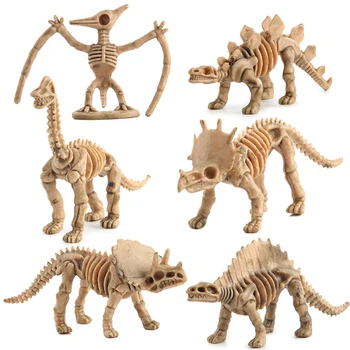 12pcs/Daug Dinozaurų Modelis figūrėlių, Vaikų, Kūdikių, Vaikų Dinozaurai Dragon Žaislai, Dovanos Juros periodo Pasaulio Žaislų Kolekcijos Paveikslas
