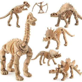 12pcs/Daug Dinozaurų Modelis figūrėlių, Vaikų, Kūdikių, Vaikų Dinozaurai Dragon Žaislai, Dovanos Juros periodo Pasaulio Žaislų Kolekcijos Paveikslas