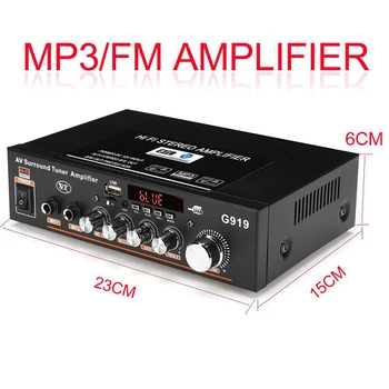 12V/220V 360W G919 Mini Amplificador Audio 