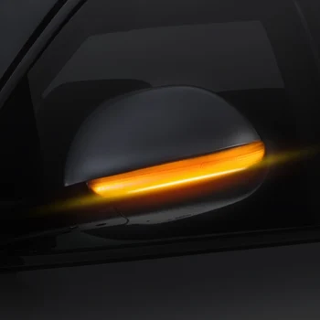 12V LED Automobilių Mirksi Posūkio Signalo Lemputė Galinio vaizdo Veidrodis Lempos Indikatorių Dinamiškas Auto Reikmenys Ford Focus Mk2 Mk3 Mondeo Mk4