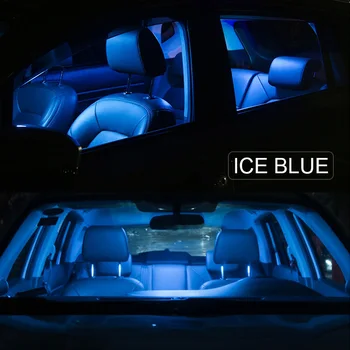 13Pcs Xenon White Automobilio Salono LED Žibintai Paketo Komplektas 2010-2017 Chevrolet Equinox Žemėlapis Dome Kamieno Licenciją plokštelės šviesos