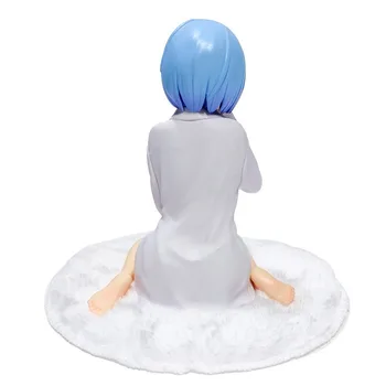 14cm Anime Balti marškiniai Rem Pav Re:Gyvenimas kitame Pasaulyje Nuo Nulio rem Figur Rem Veiksmų Skaičiai PVC Kolekcijos Modelis Žaislas