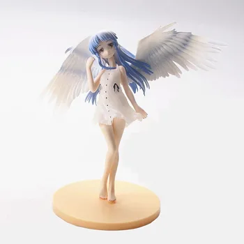 15cm Angel Beats Tachibana Kanade Mielas Veiksmų Skaičius, PVC Modelis Žaislai Apdailos Anime Angel Statulėlės Gimtadienio Dovanos Mergaitėms