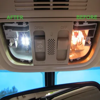 15vnt Canbus Klaidų Baltas Automobilis LED Lemputės Interjero Paketą Rinkinys Už 2003-2009 Hummer H2 Žemėlapis Dome Licencijos numerio ženklo apšvietimo Žibintas